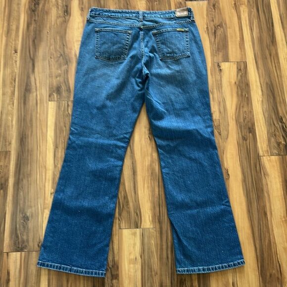 Levi's Signature Mid Rise Bootcut Jeans - Dark Blue - Picture 6 of 6